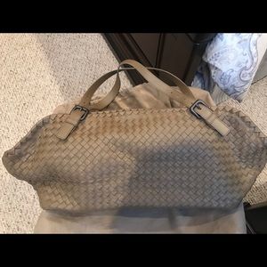 Bottega Veneta large intrecciato leather bag